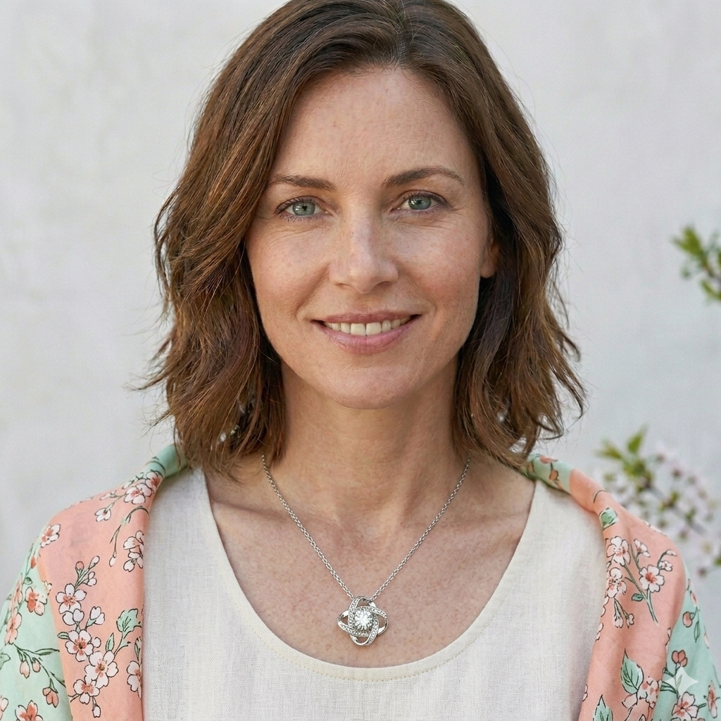 To My Godmom Love Knot Necklace in Luxury or Standard Black & White Box