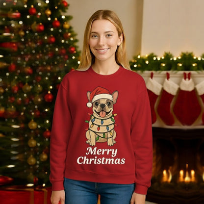 Funny French Bulldog Christmas Sweatshirt