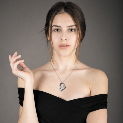 To My Wife Forever Love Necklace in Luxury or Standard Black & White Box