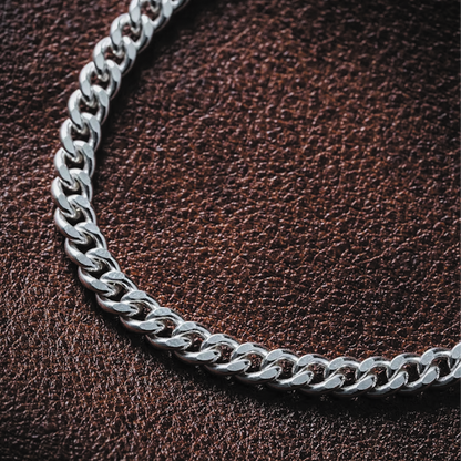 Africa American - To My Soulmate Cuban Link Chain (Stainless Steel and Yellow Gold)