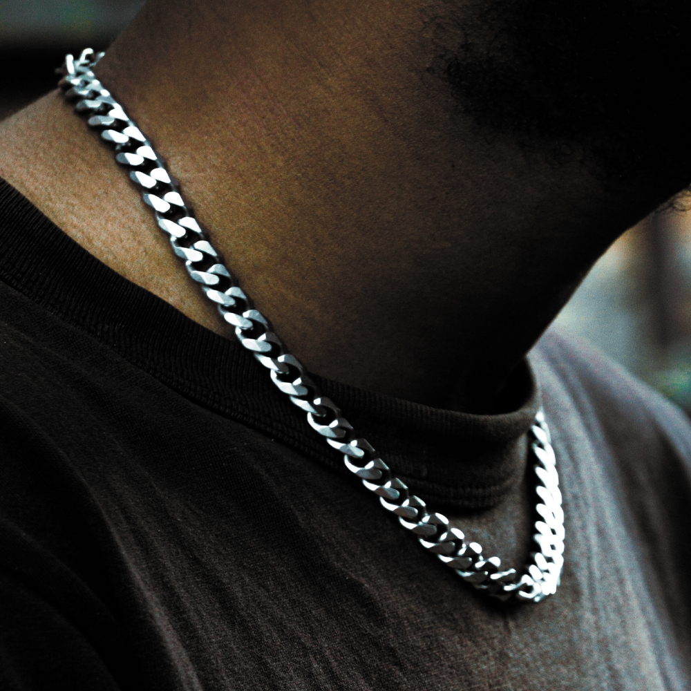 Africa American - To My Soulmate Cuban Link Chain (Stainless Steel and Yellow Gold)