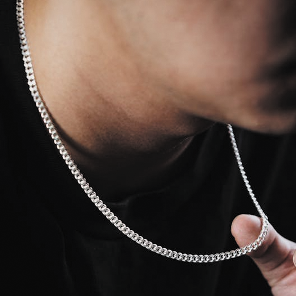 To My Soulmate Cuban Link Chain (Stainless Steel and Yellow Gold)