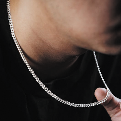 To My Soulmate Cuban Link Chain (Stainless Steel and Yellow Gold)